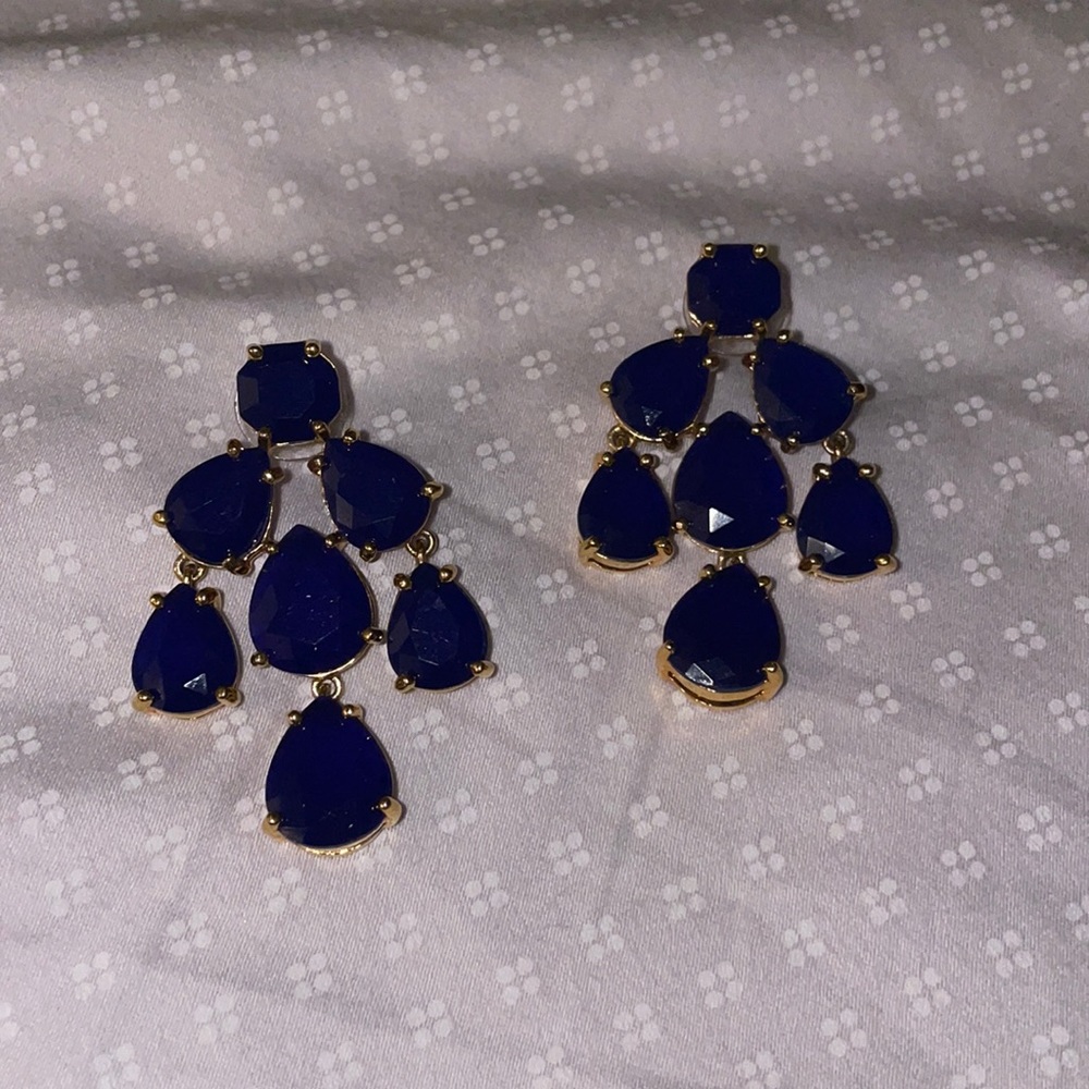Kate Spade Deep Blue Chandler Earrings